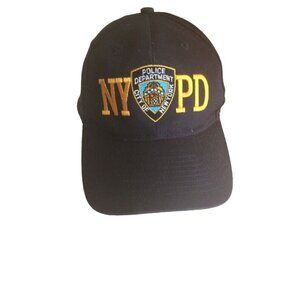 NYPD New York Police Department Navy Blue Embroidered Baseball Hat‎ Cap One Size